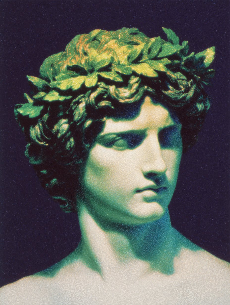 Green Greek Artwork